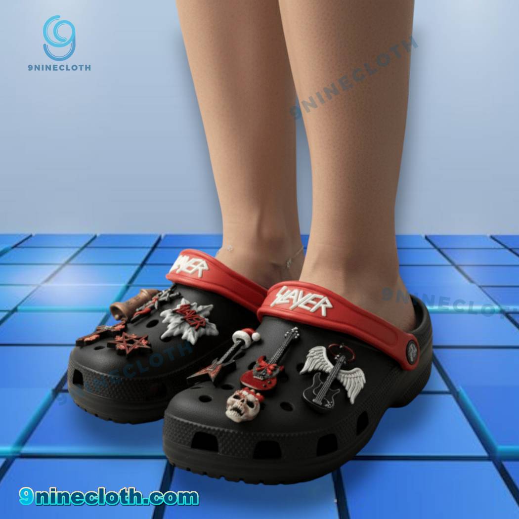 Slayer Crocs With Charms-b zD5cx4w
