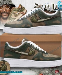 Snoop Dogg Camouflage Air Force Shoes BWqgGzT