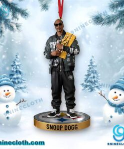 Snoop Dogg X Pittsburgh Steelers Christmas Hanging Ornament VqEgPNu
