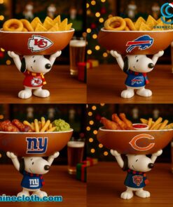 Snoopy x NFL Football Team Snack Tray CTcJlEH
