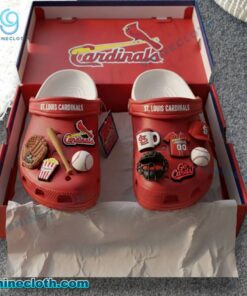St. Louis Cardinals Crocs With Charms BvDrho2