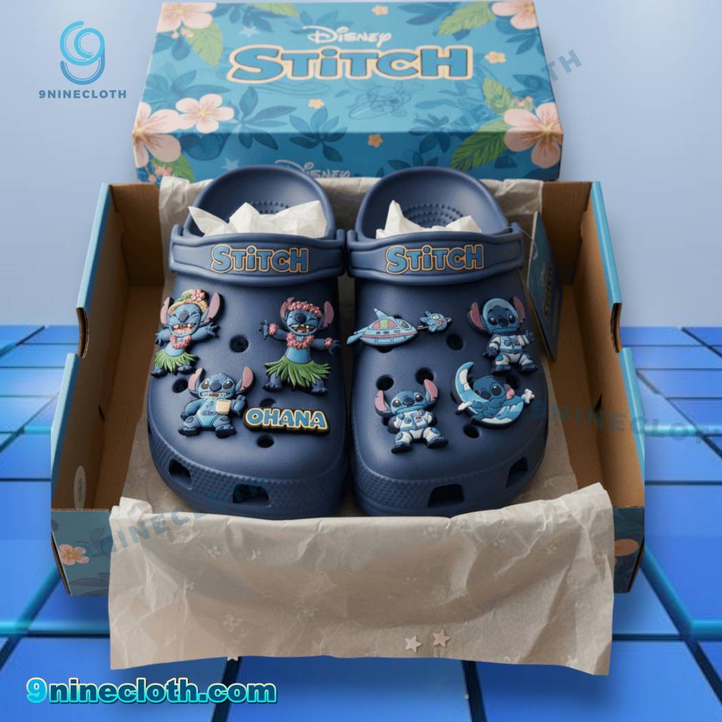 Stitch Crocs With Charms 937vFMx