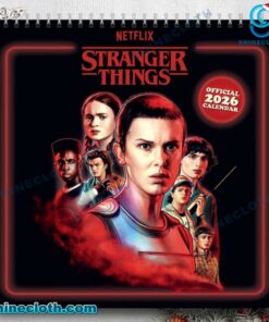 Stranger Things Rewatch Wall Calendar 2026 3jKvLdA