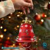 Tampa Bay Buccaneers NFL Team Personalized Christmas Bell Ornament Sg2o0Yt