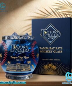 Tampa Bay Rays Whiskey Glass VT1nAMI