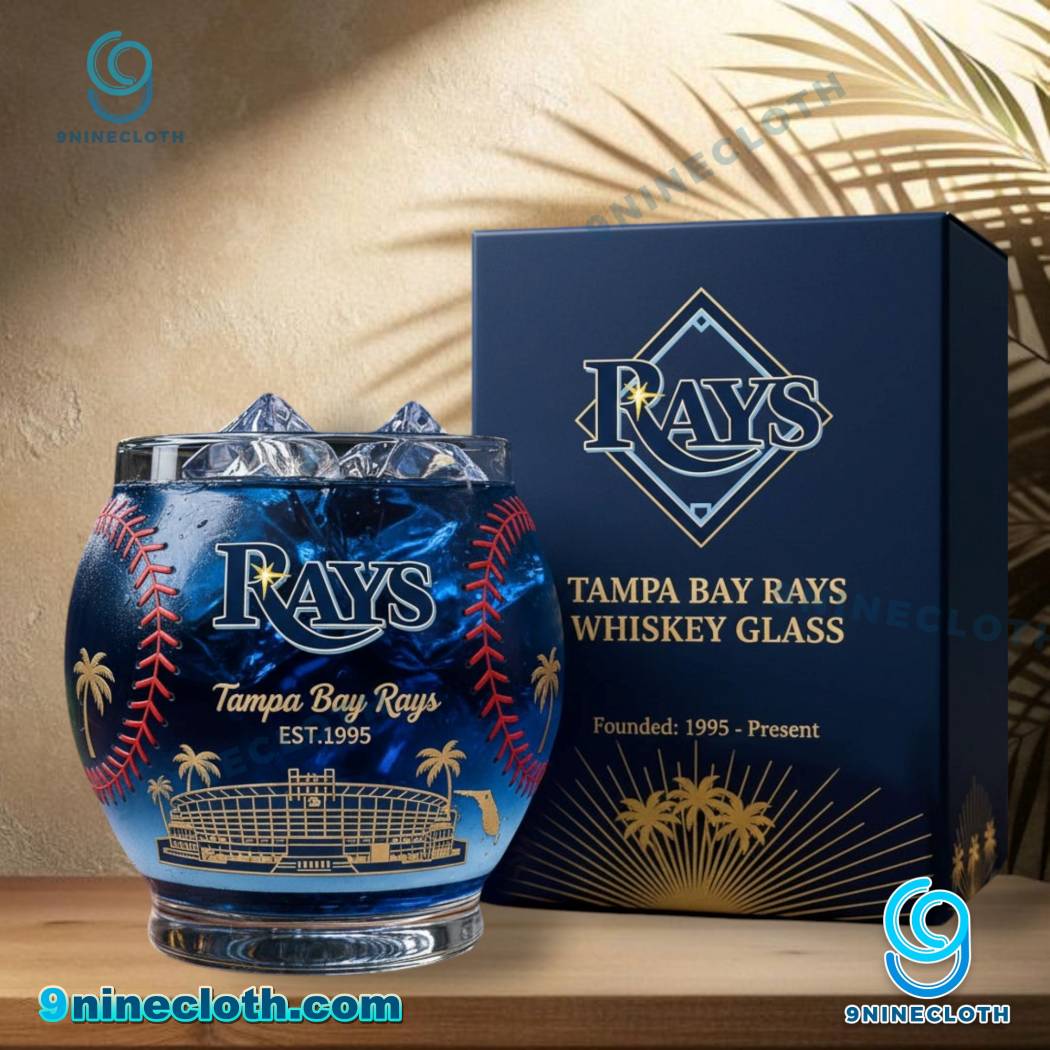 Tampa Bay Rays Whiskey Glass VT1nAMI