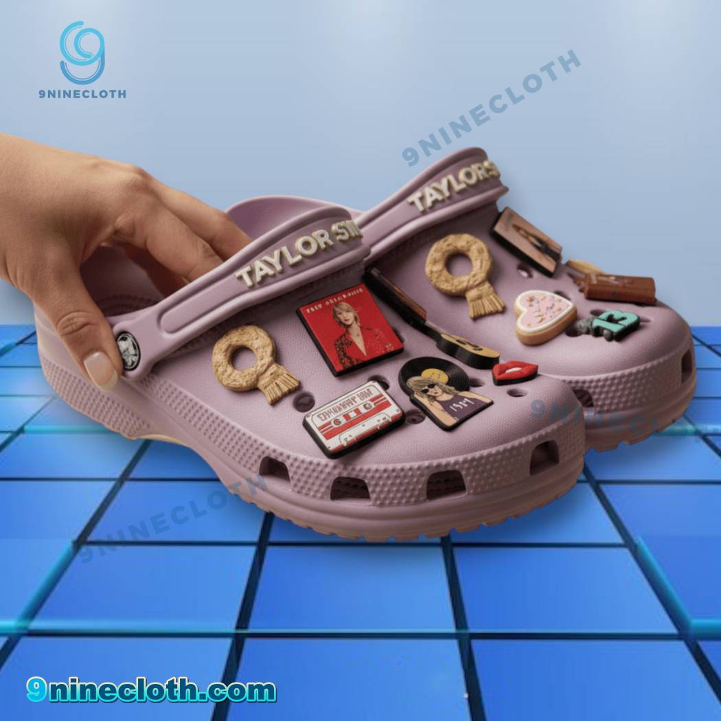 Taylor Swift Crocs With Charms-b ZYk0RNn