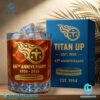 Tennessee Titans NFL Legacy Anniversary 2025 Whiskey Glass Rg6IWJq