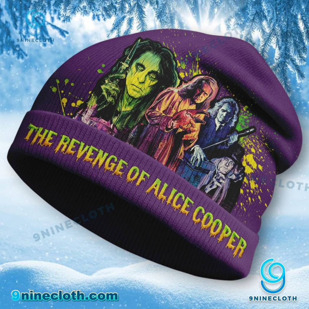 The Revenge Of Alice Cooper Beanie Hat-a VONYiqC