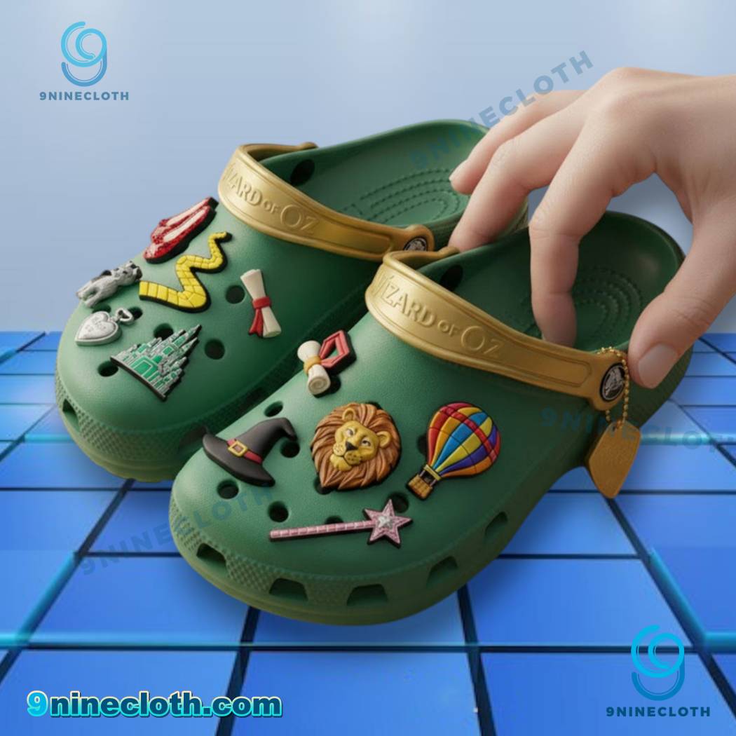 The Wizard Of Oz Crocs With Charms-a ZNfkYDr
