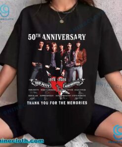 Tom Petty And The Heartbreakers 50th Anniversary 1976-2026 T-shirt CVbjFZ9