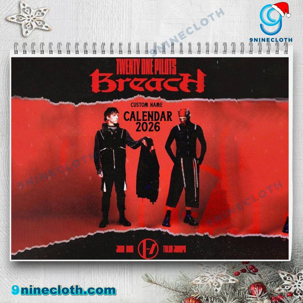 Twenty One Pilots Personalized Wall Calendar 2026-a 9cH6rnW