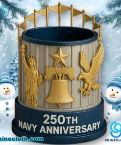 U.S. Navy 250th Anniversary Pen Holder WdYg8QV