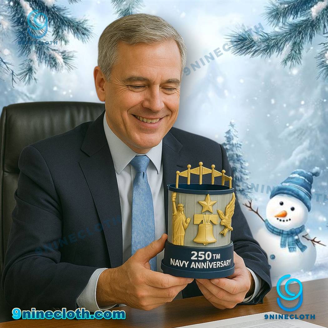 U.S. Navy 250th Anniversary Pen Holder-b SnPZ8dR