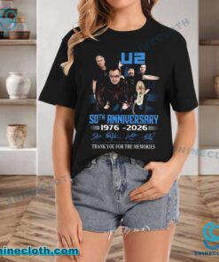 U2 50th Anniversary 1976-2026 T-shirt sSiGz0q
