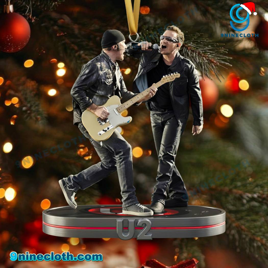 U2 Band Christmas Hanging Ornament-a HAOj9VL