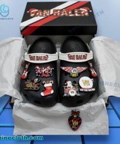 Van Halen Christmas Crocs With Charms 8QxrtMl