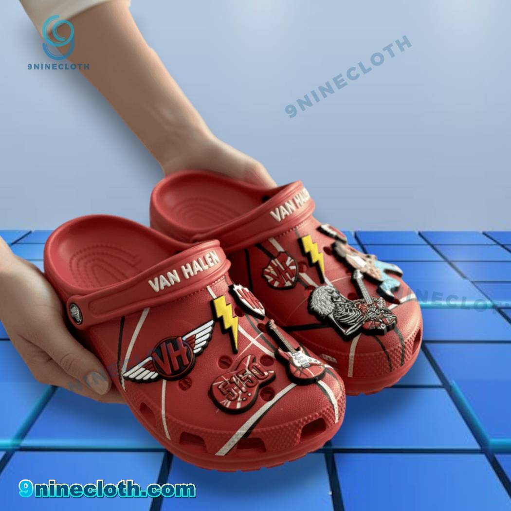 Van Halen Crocs With Charms-a xKuBpLN