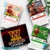 Washington Commanders 2026 Wall Calendar wZlDCYE