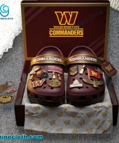 Washington Commanders Crocs With Charms m0nkeXO