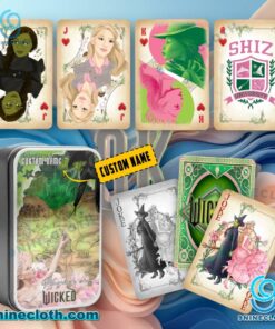 Wicked Personalized Playing Cards With Tin Box zRZQLYC