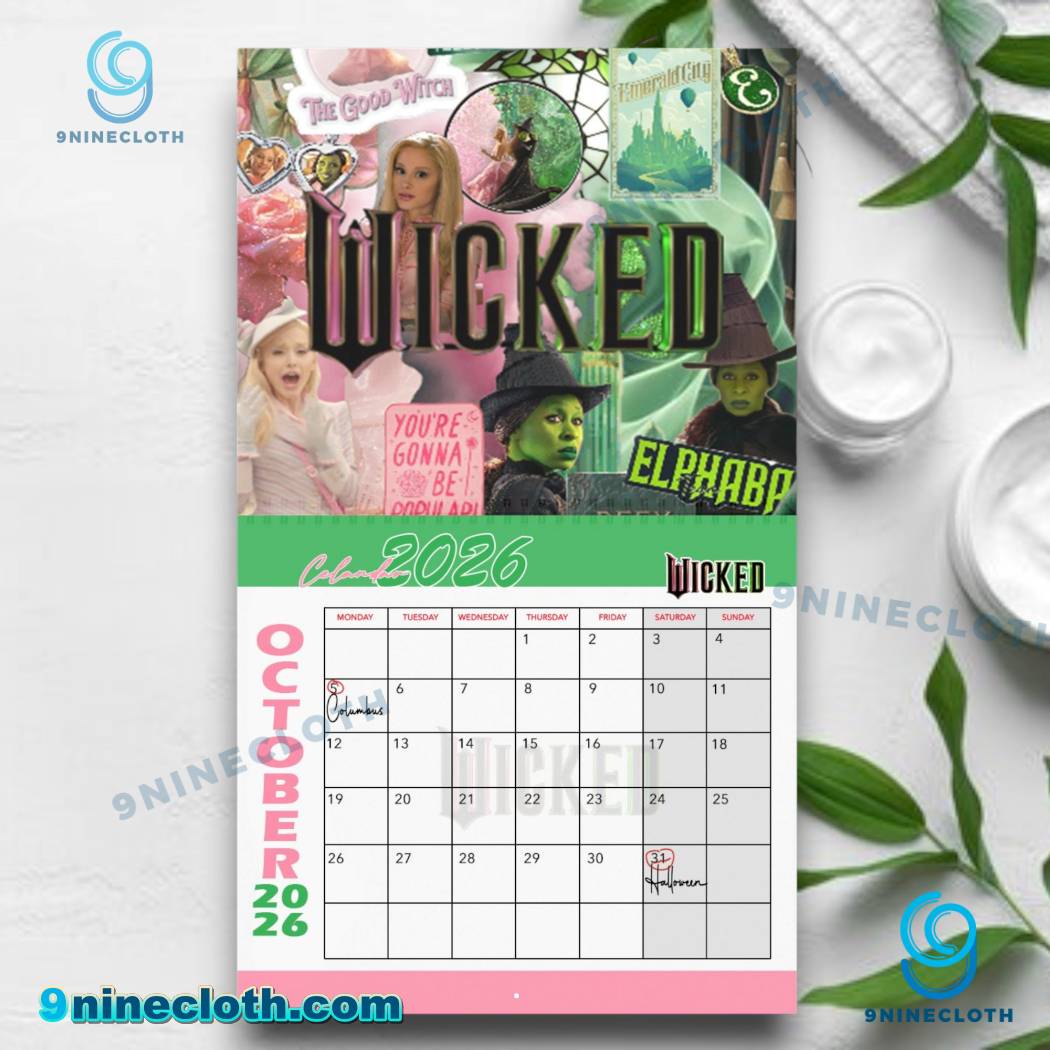 Wicked Wall Calendar 2026-1-y p9R57ge