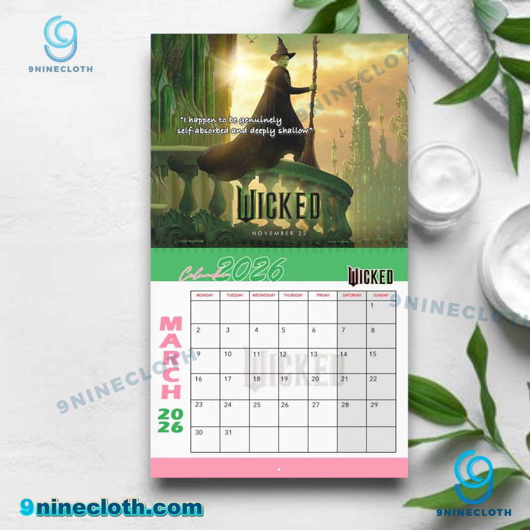 Wicked Wall Calendar 2026-y z0Wk3le