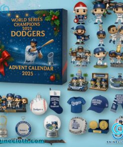 World Series Champions Dodgers 2025 Advent Calendar 2tTFCNY
