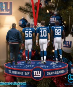 Yes I'm Old But I Saw Giants Greatness Ornament nWekFgH
