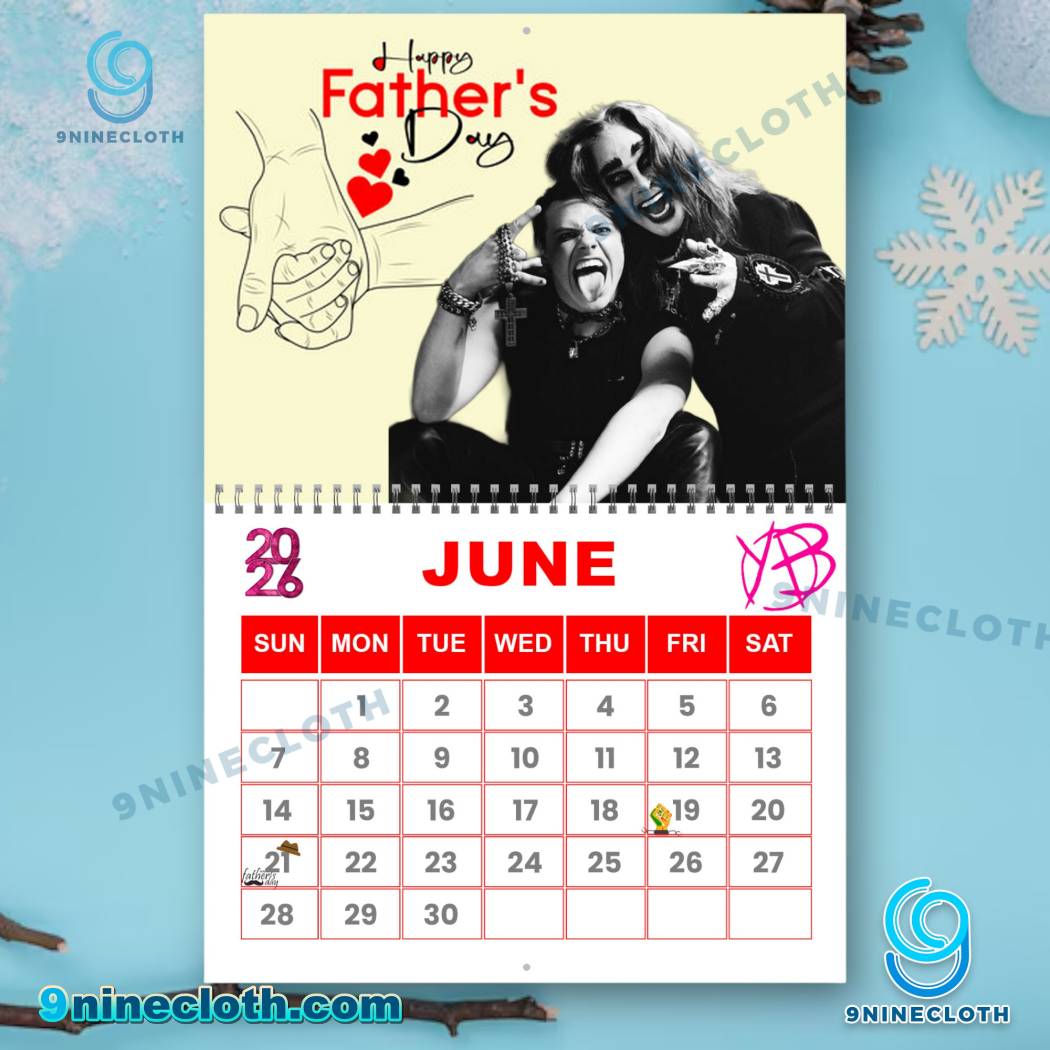 Yungblud 2026 Wall Calendar-1-a LqaAHiK