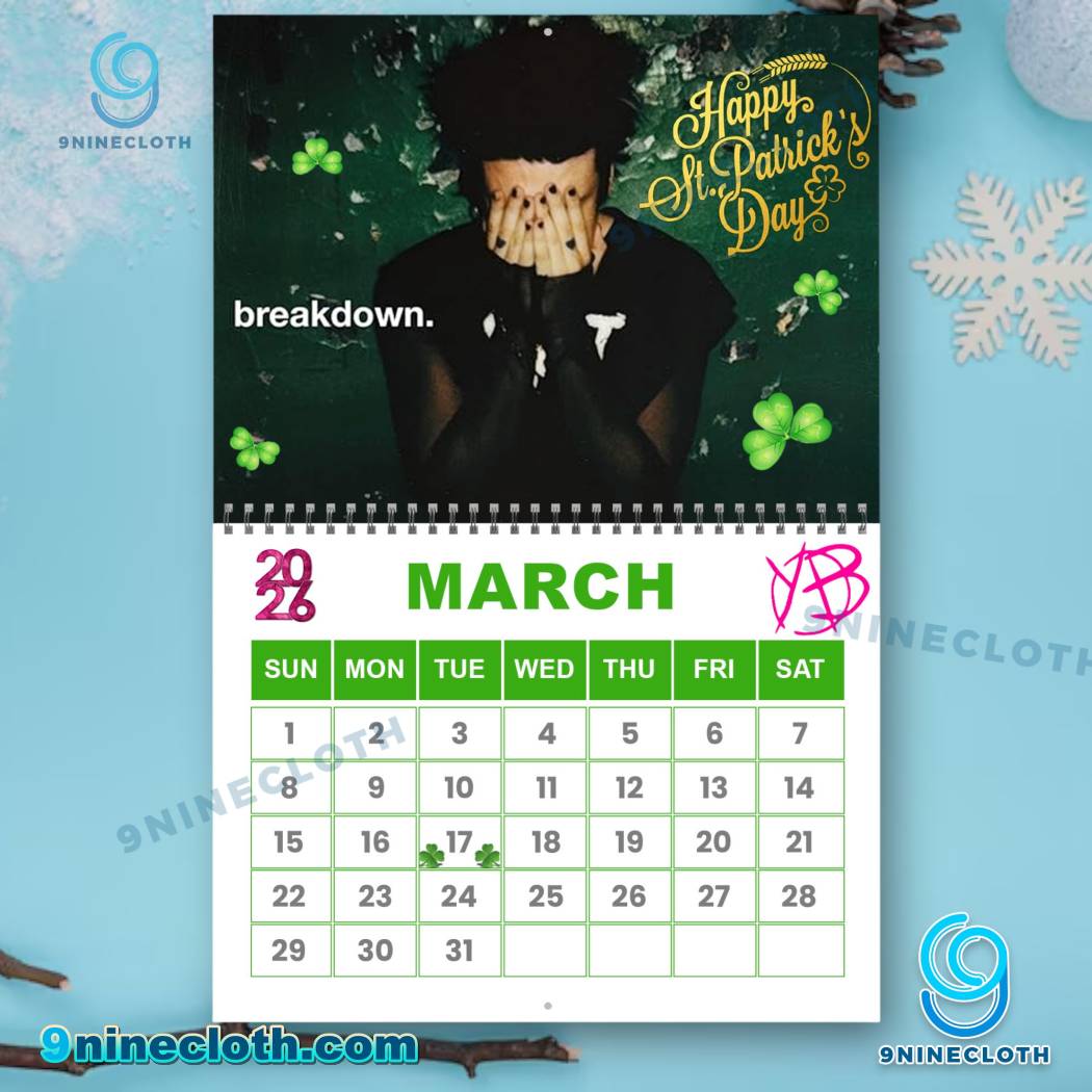 Yungblud 2026 Wall Calendar-1-x sZAlmxD