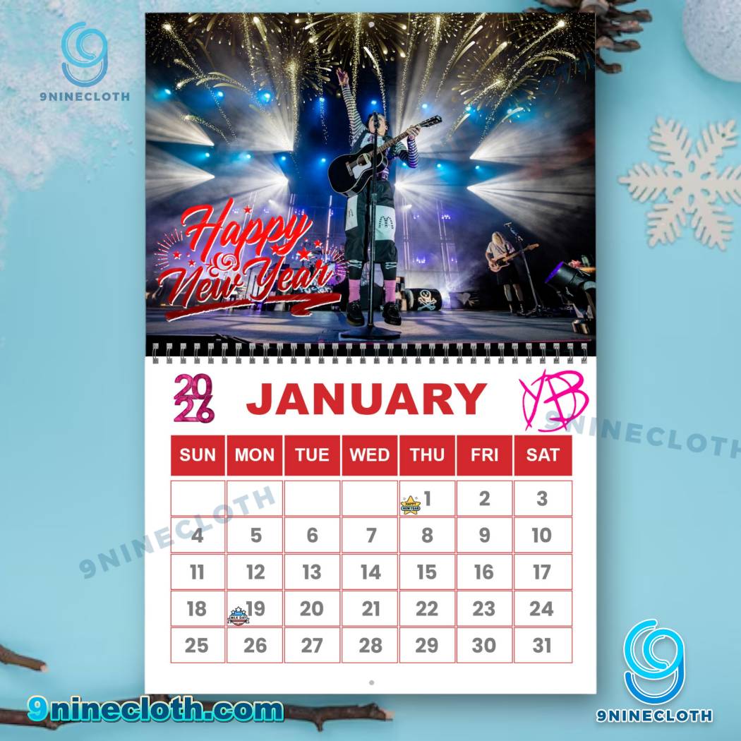 Yungblud 2026 Wall Calendar-1-z 0xfMZuJ