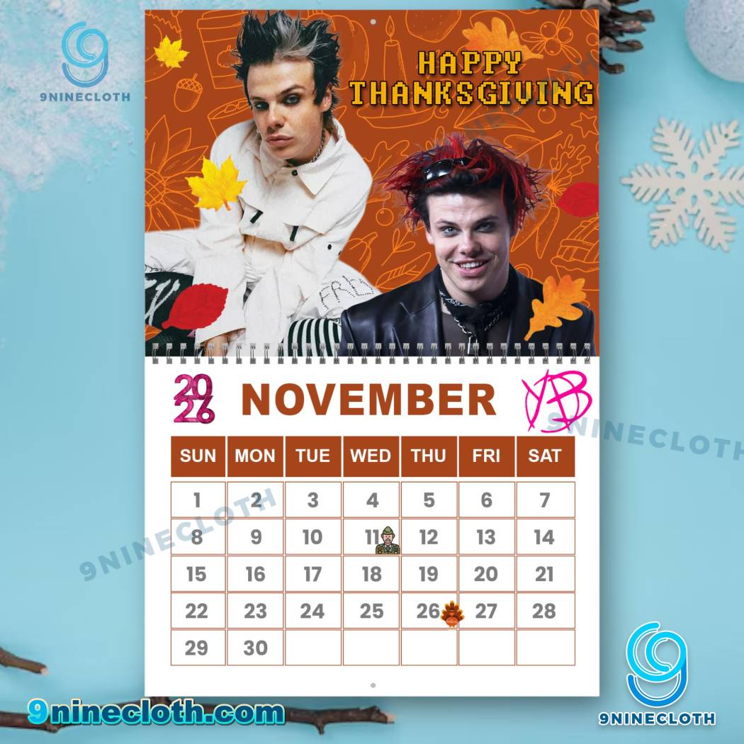 Yungblud 2026 Wall Calendar-c Qar3hzS