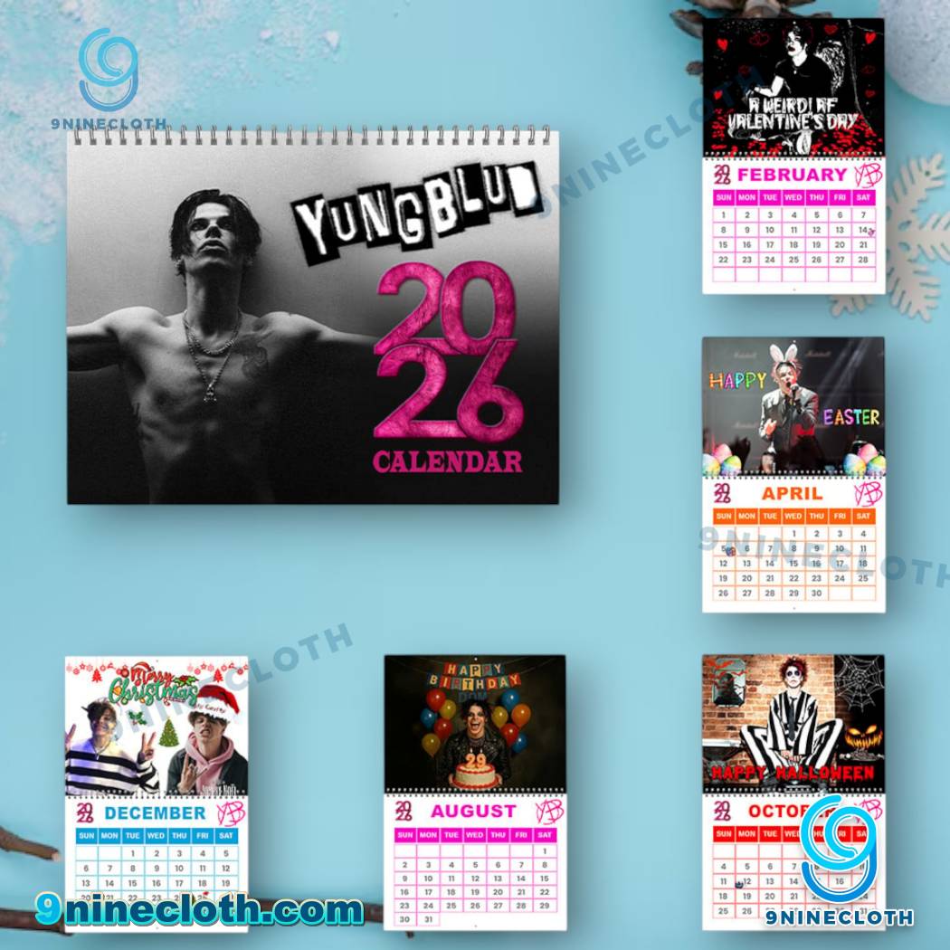Yungblud 2026 Wall Calendar ijoY14t
