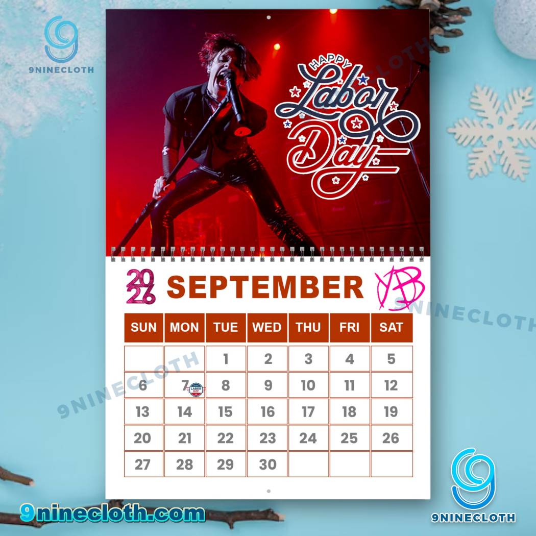 Yungblud 2026 Wall Calendar-y s2o3GVP