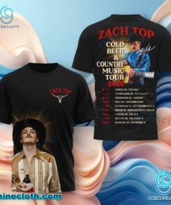 Zach Top Cold Beer And Country Music Tour 2026 T-shirt, Hoodie YCHWtQD