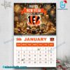 Cincinnati Bengals Wall Calendar 2026-1-z ENAxj1Q
