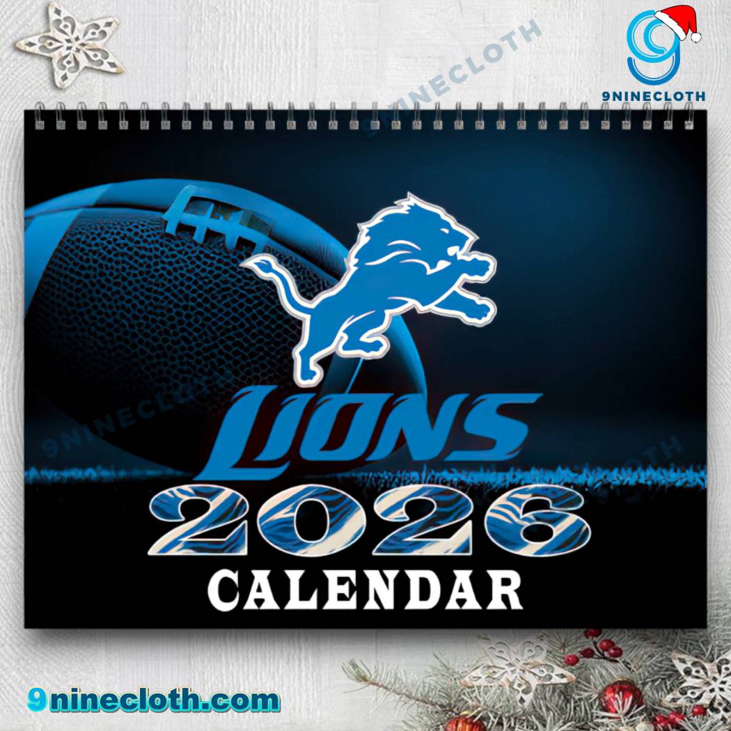 Detroit Lions Wall Calendar 2026-a gXBkQAE