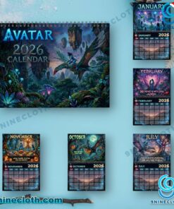 Avatar Movie 2026 Wall Calendar XpJlgjv