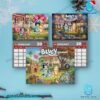 Bluey 2026 Wall Calendar LlE0IvK