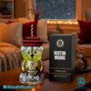 Boston Bruins 2025 Anniversary Bear Glass Cup ftwdCnE