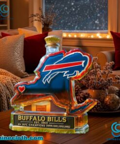 Buffalo Bills City Map Whiskey Bottle MLl8N3H