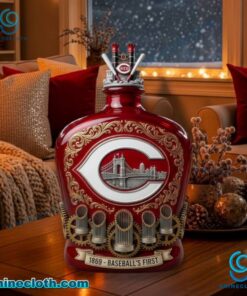 Cincinnati Reds 1869 - Baseballs First Whiskey Bottle CMpGIRH
