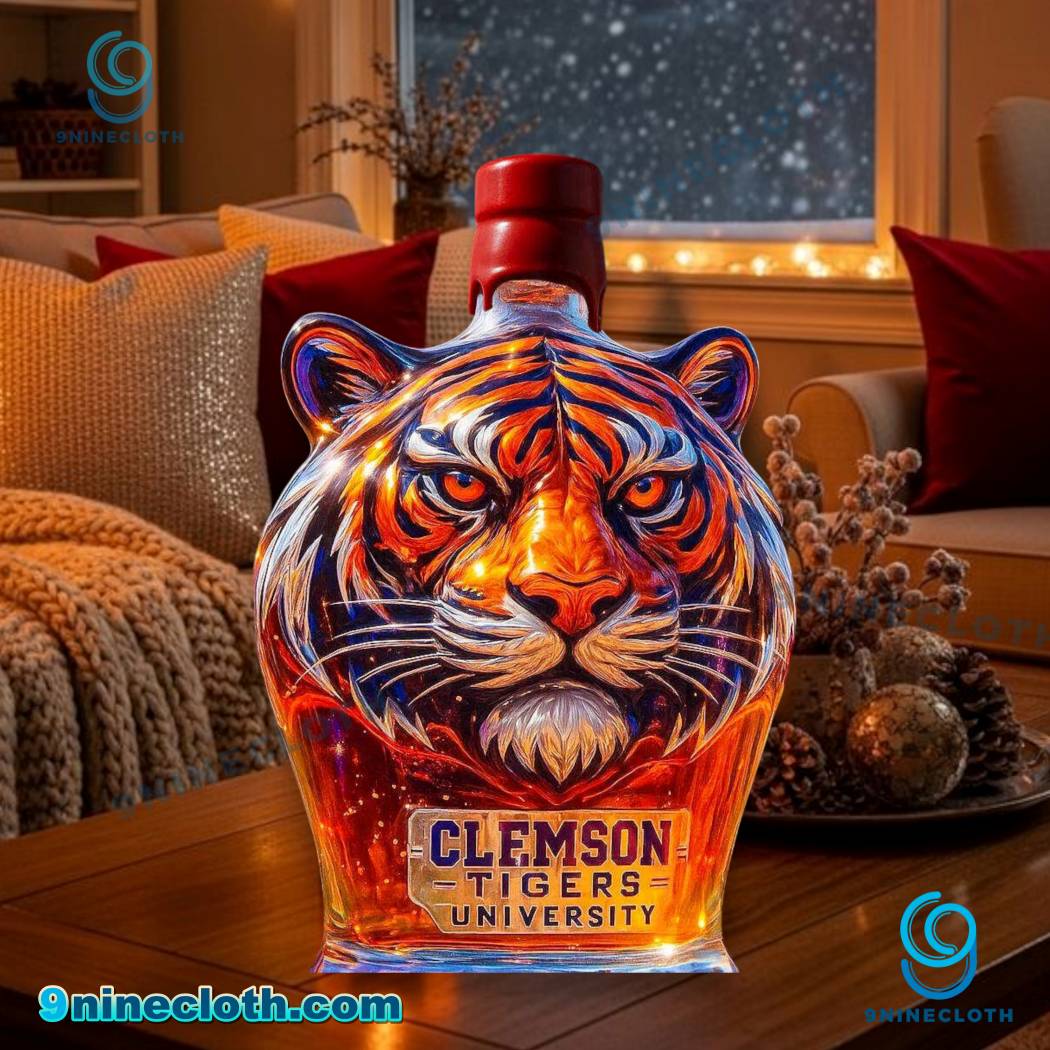 Clemson Tigers University Whiskey Bottle-b xLsD8lJ
