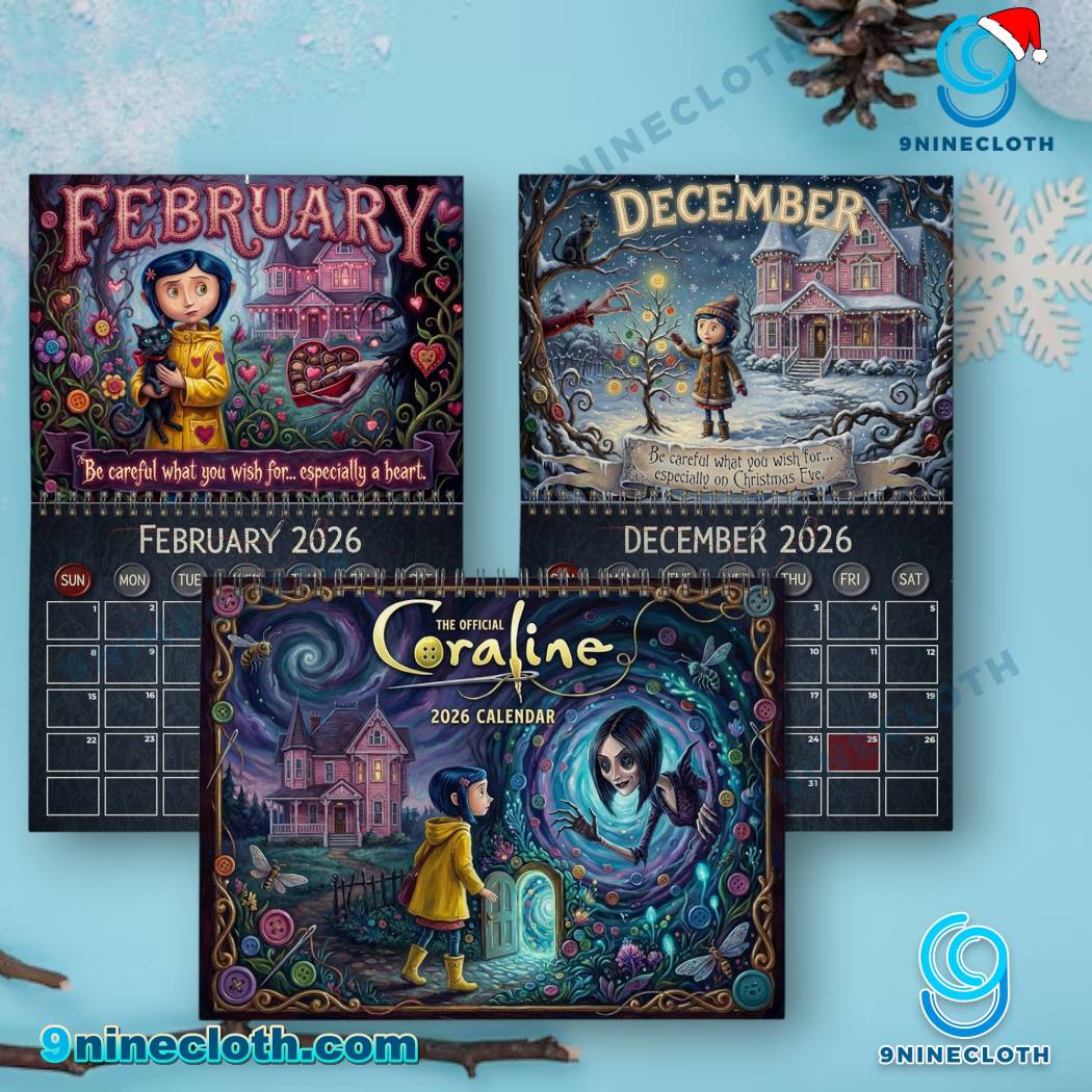 Coraline 2026 Wall Calendar-a WUJbTcm