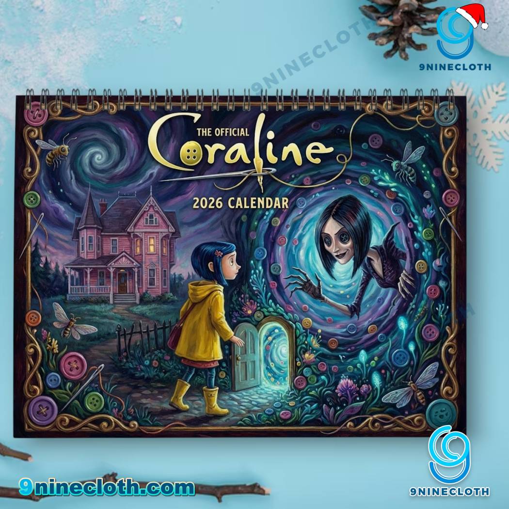 Coraline 2026 Wall Calendar-c SBG5Qro
