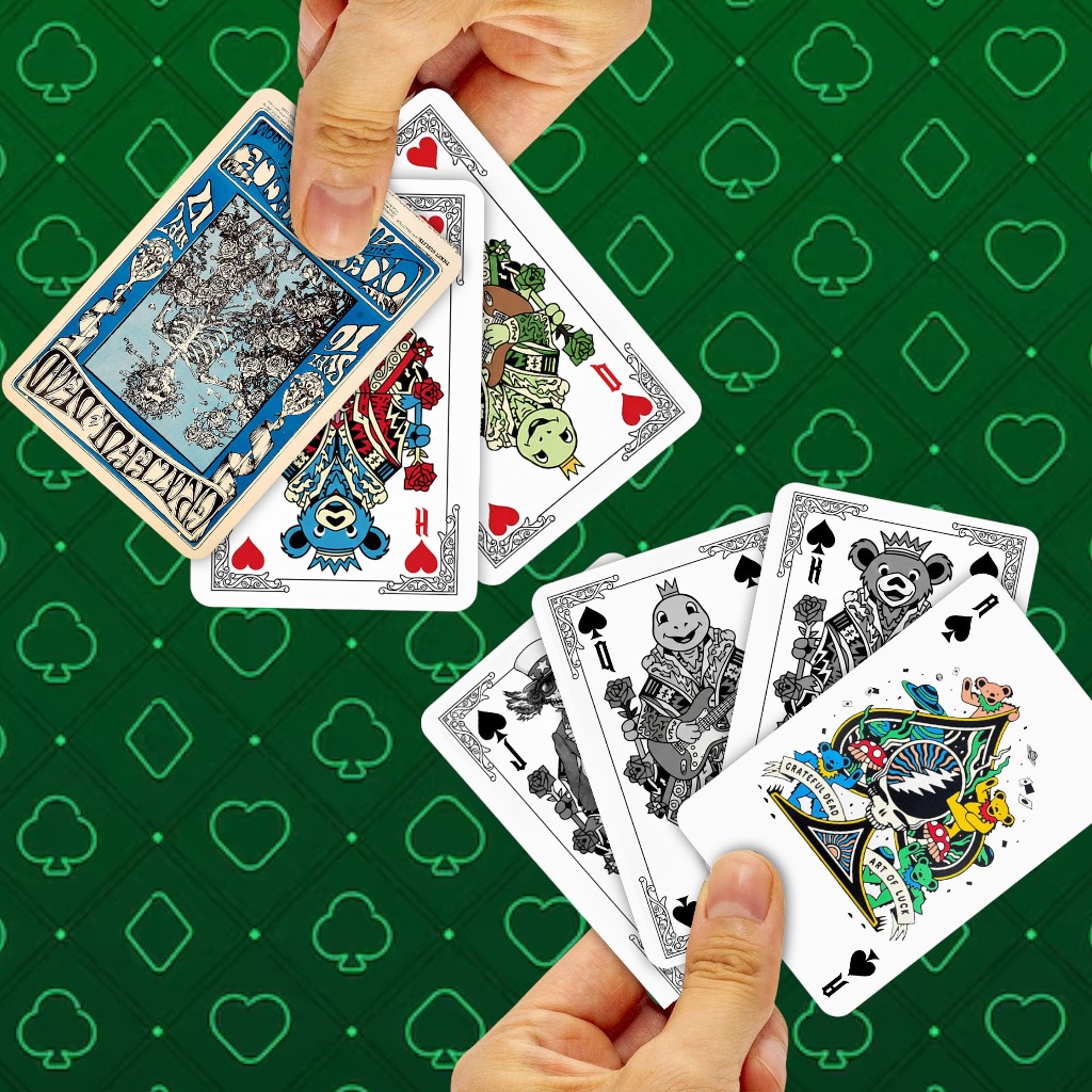 Custom Grateful Dead Playing Cards-a VclrR7S