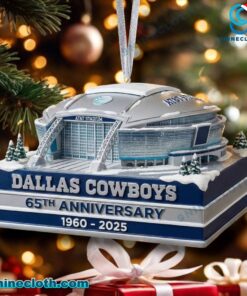 Dallas Cowboys Stadium 65th Anniversary 1960-2025 Ornament I6Lqs8k