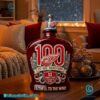 Detroit Red Wings 100th Anniversary Faithful To The Wing Whiskey Bottle-a bfOyLv7
