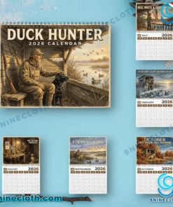 Duck Hunter 2026 Wall Calendar 6YpzIcZ